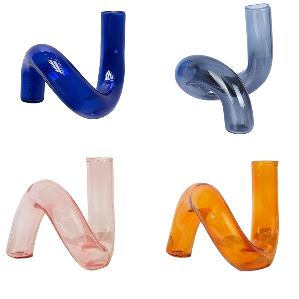 Glass Decoration Flower Vase 6 Glass Decoration Flower Vase - Image 6